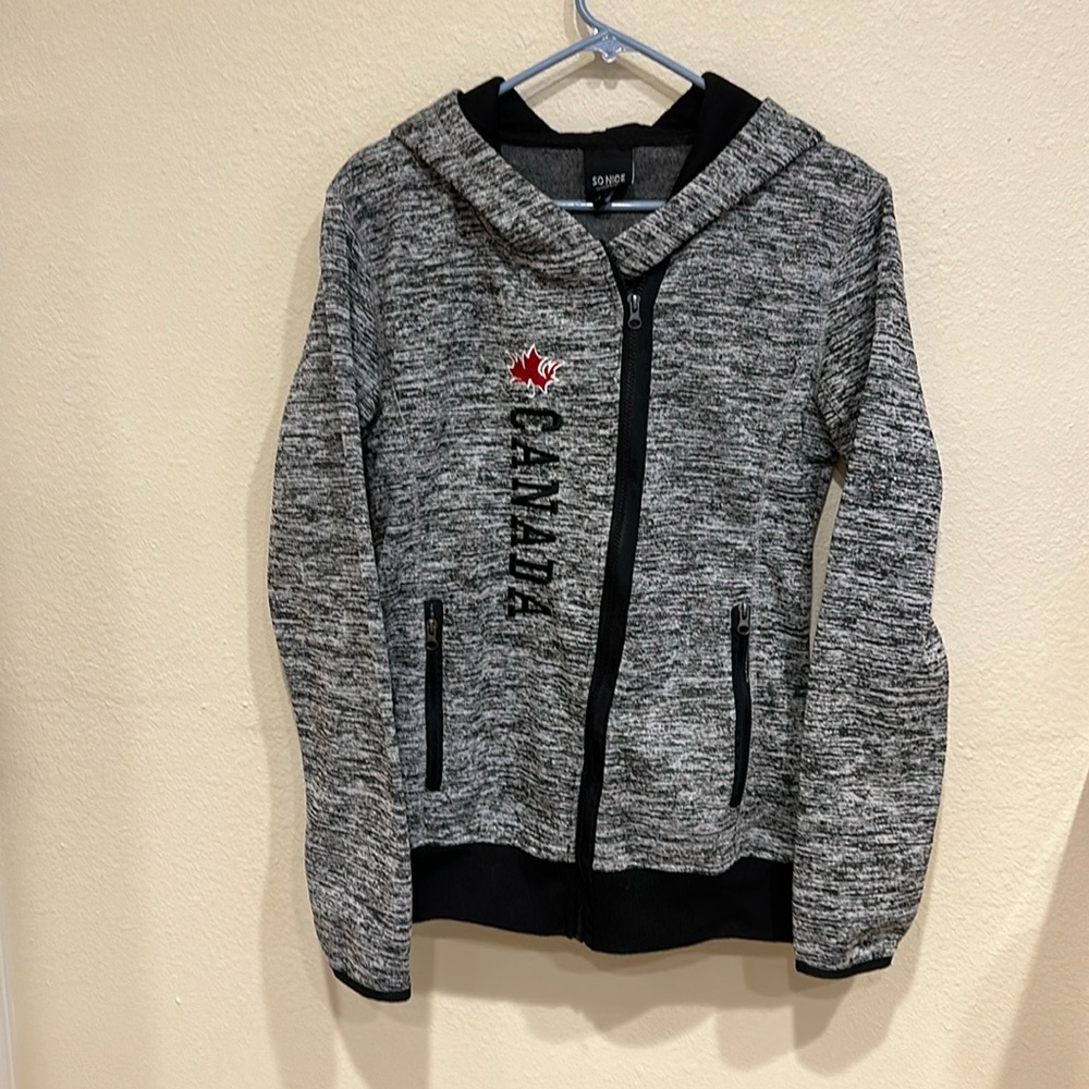 SO NICE Canadian Brand Women’s Hooded Sweatshirt—Size L